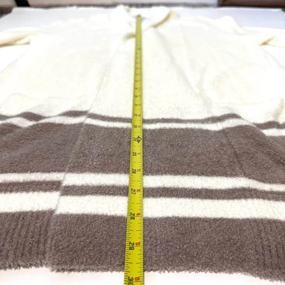 Barefoot Dreams Cozychic Lite Open Front Cardigan S Cream Cozy Lounge Neutral